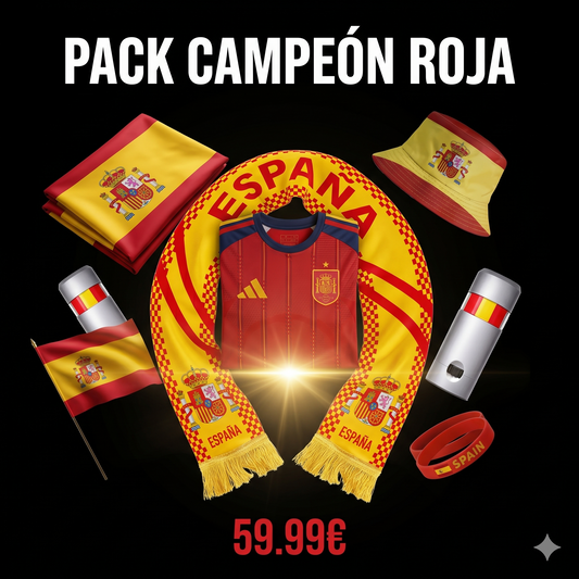Pack Campeón España Edición Roja — Edición Completa Mundial 2026