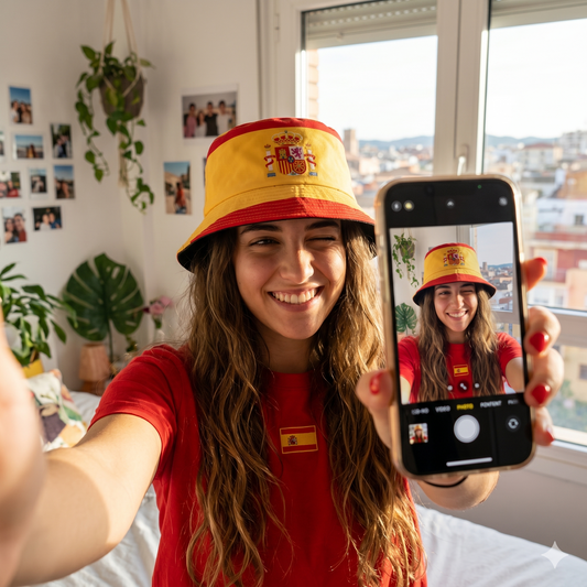 Gorro Pescador España — Bucket Hat Fan La Roja Mundial 2026