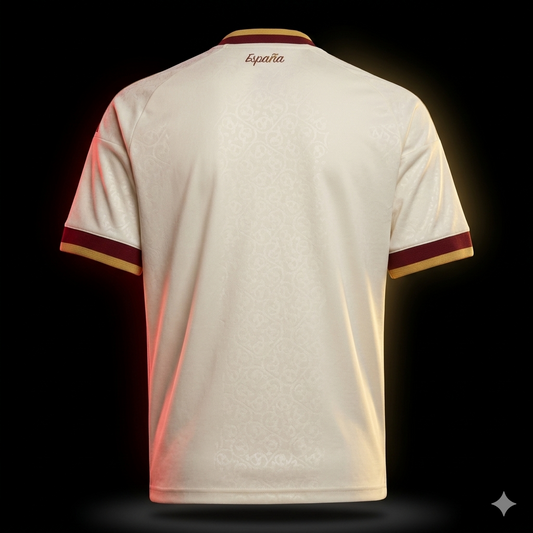 Camiseta 2ª Equipación Selección Española — Blanca Mundial 2026