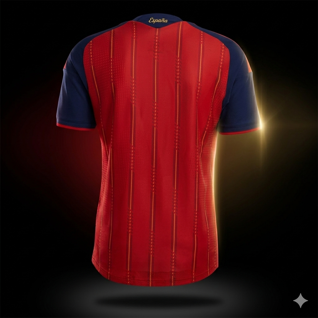 Camiseta 1ª Equipación Selección Española — La Roja Mundial 2026