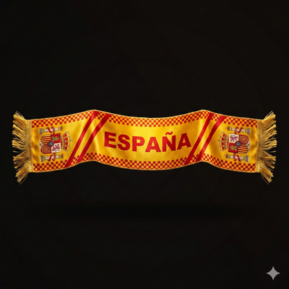 Pack Ritual del Fan España — Bandera Grande + Bandera Mano + Bufanda