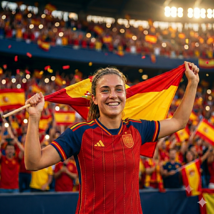 Camiseta 1ª Equipación Selección Española — La Roja Mundial 2026